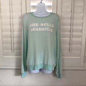Wildfox She Sells Seashells Jumper
